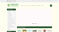 Desktop Screenshot of greenergardensmn.com
