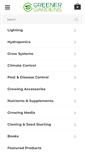 Mobile Screenshot of greenergardensmn.com